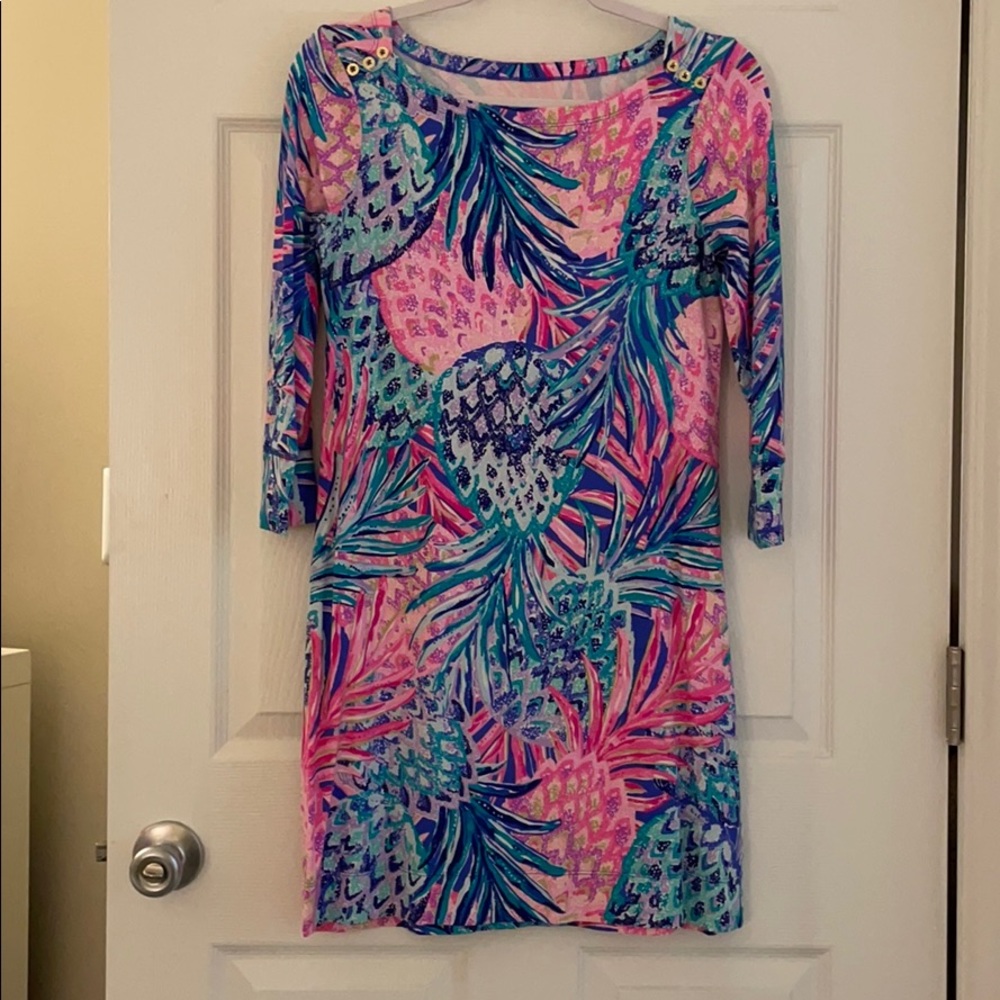 Lilly Pulitzer pineapple print dress